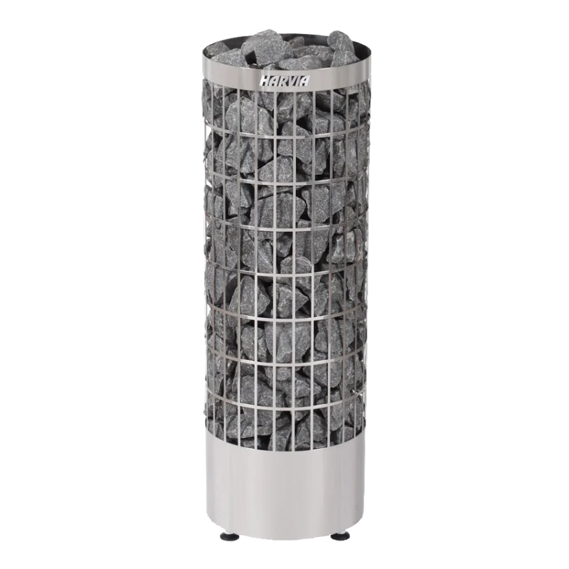 Harvia Cilindro PC70E 7 kW Electric Sauna Heater — Stainless (without control unit)