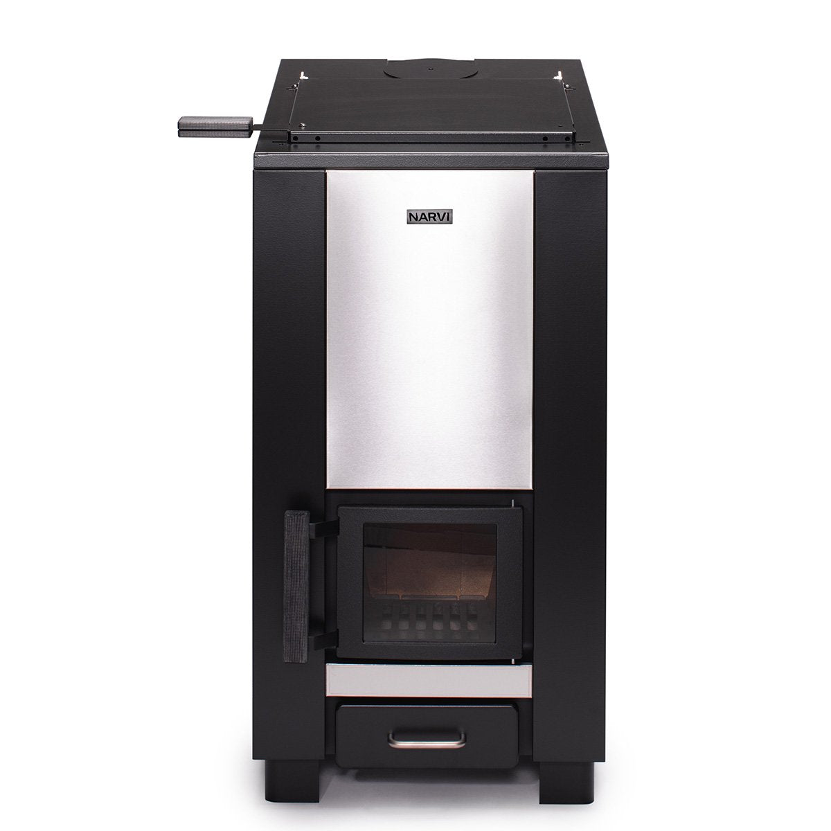 Narvi Steam Master Wood-Burning Sauna Stove (with Sauna Stones)