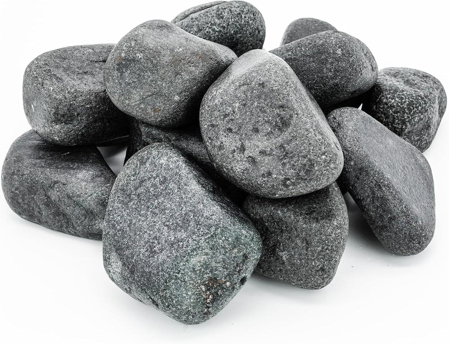 Sauflex Jadeite Sauna Stones — 10–15 cm, 15 kg crushed (per bag)
