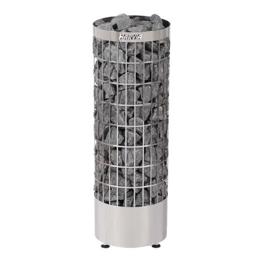 Harvia Cilindro PC70E 7 kW Electric Sauna Heater — Stainless (without control unit)