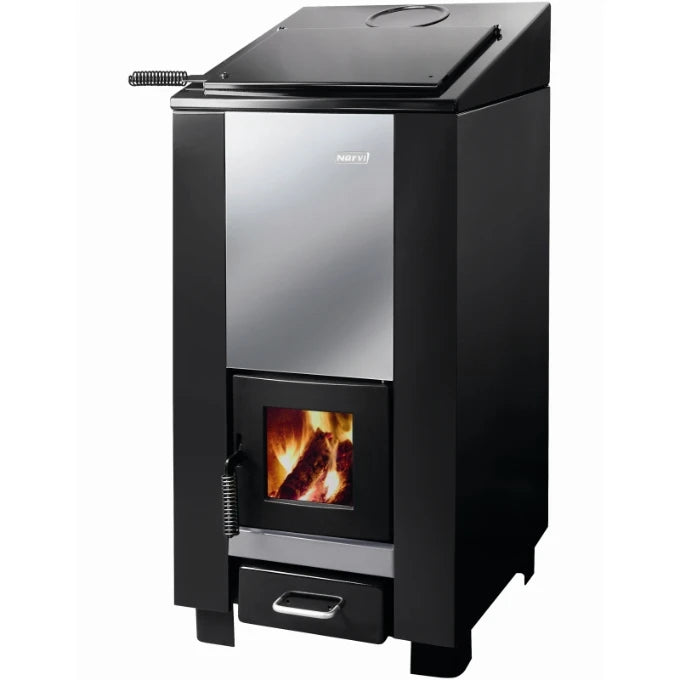 Narvi Steam Master Wood-Burning Sauna Stove (with Sauna Stones)