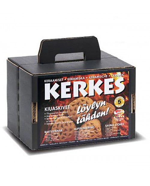 Kerkes Ceramic Sauna Stones — 20 kg mix (per bag)